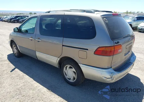 1999 Toyota Sienna Xle z USA, uszkodzony, nr VIN 4T3ZF13C5XU107312